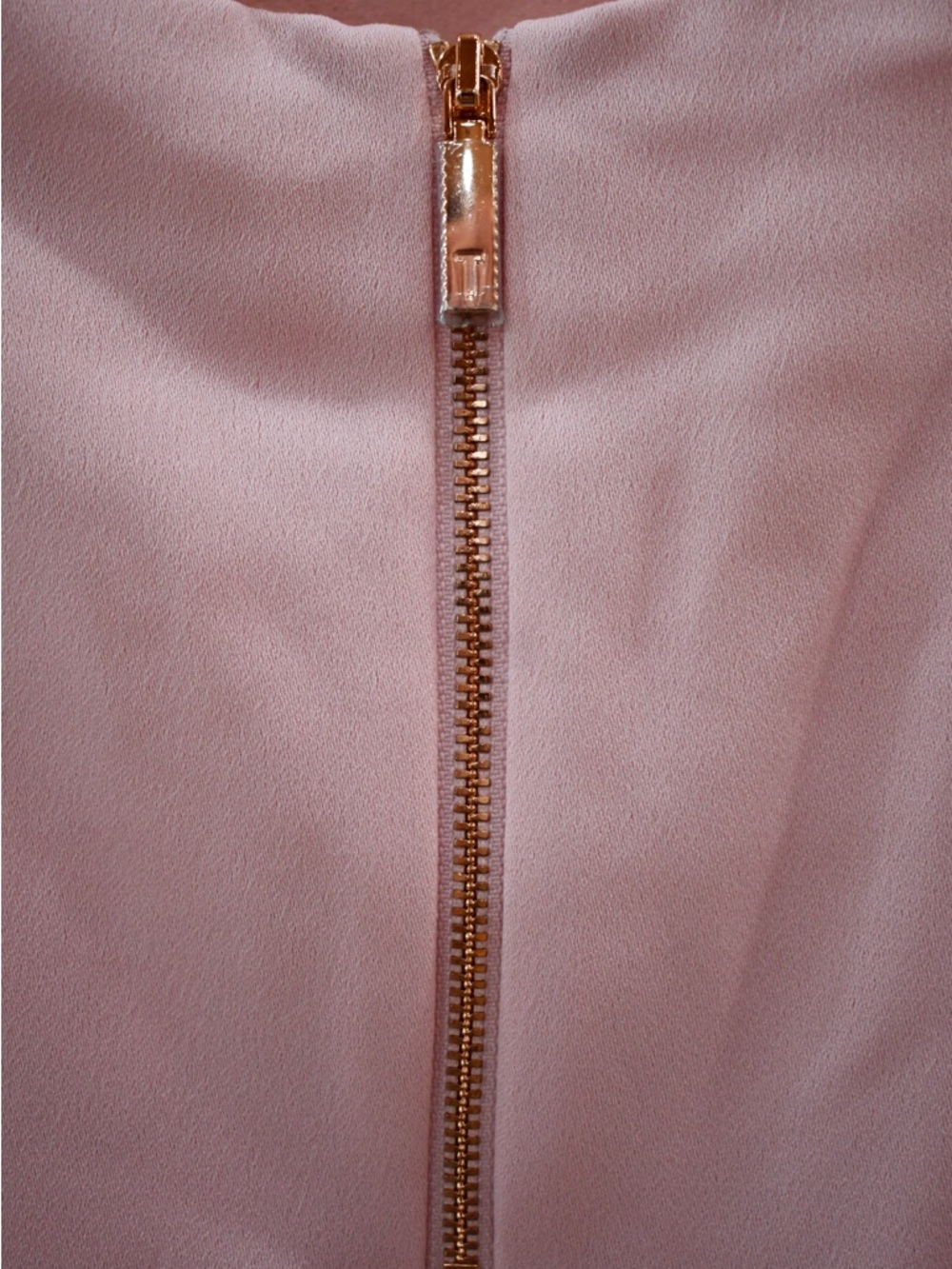 Ted Baker Blush Pink Sleeveless Pearl Trim Blouse - Picture 6 of 7